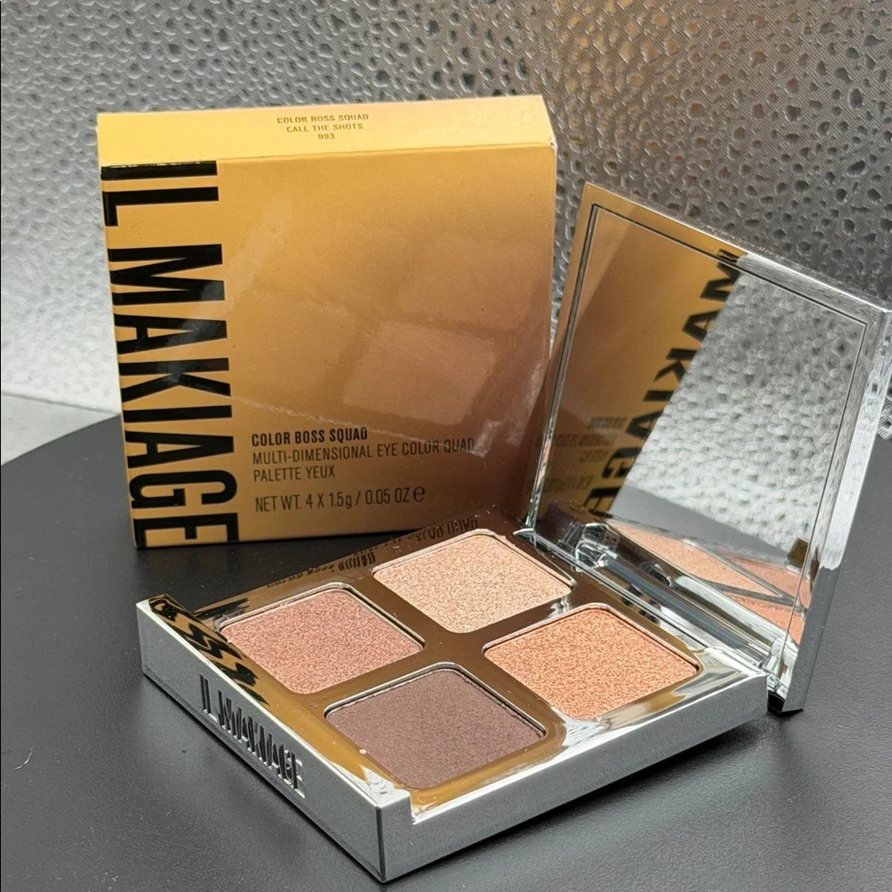 IL MAKIAGE Rose Gold and Champagne Eye Quad